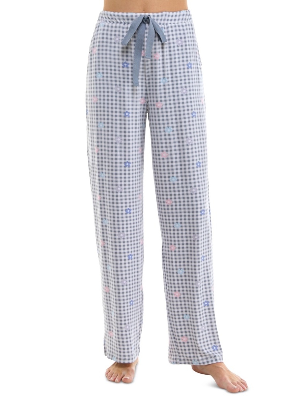 Roudelain Women's Printed Drawstring Pajama Pants – Laurie Gingham XXL NWT - Picture 1 of 4
